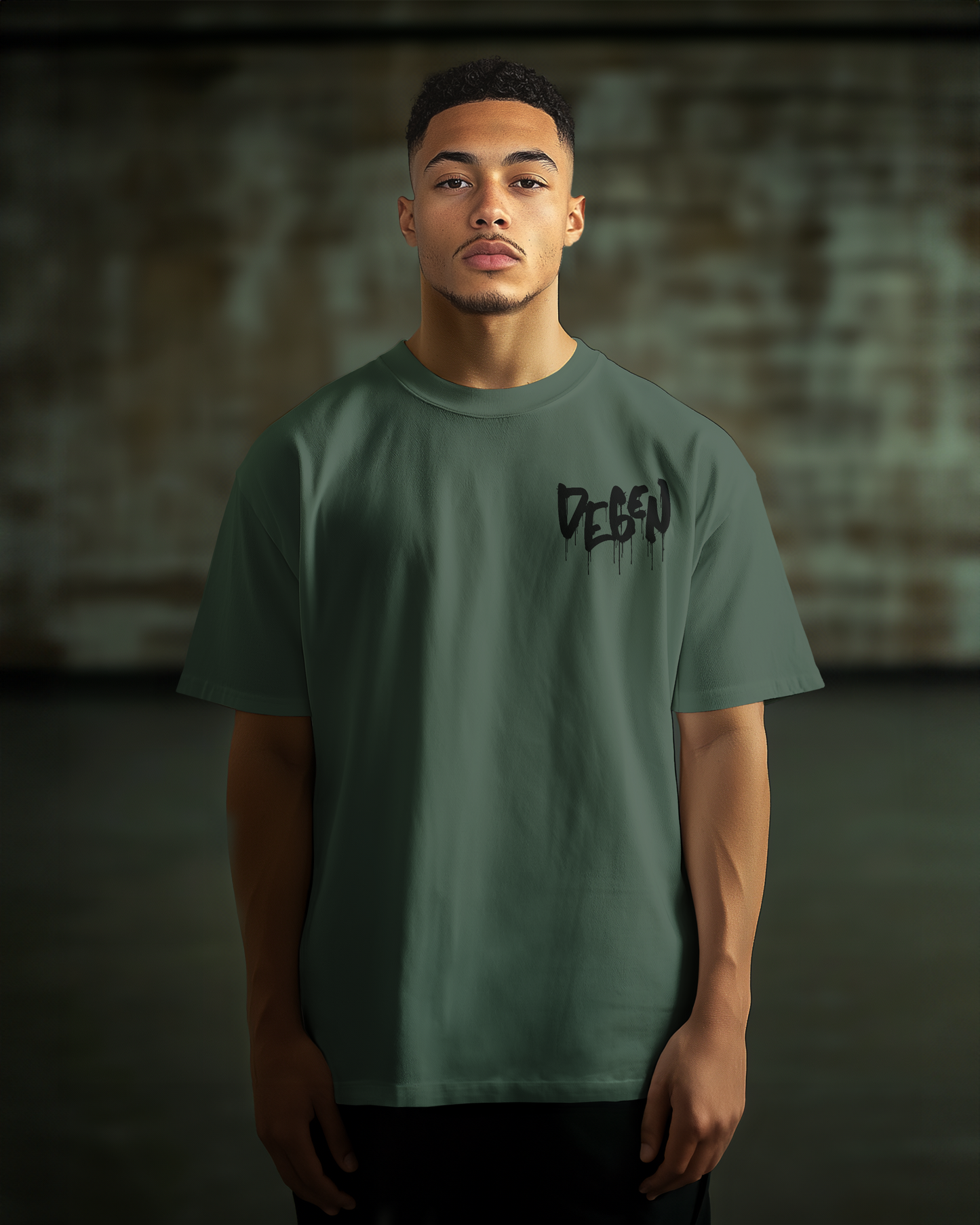 DEGEN "Core Drip" Oversized Tee