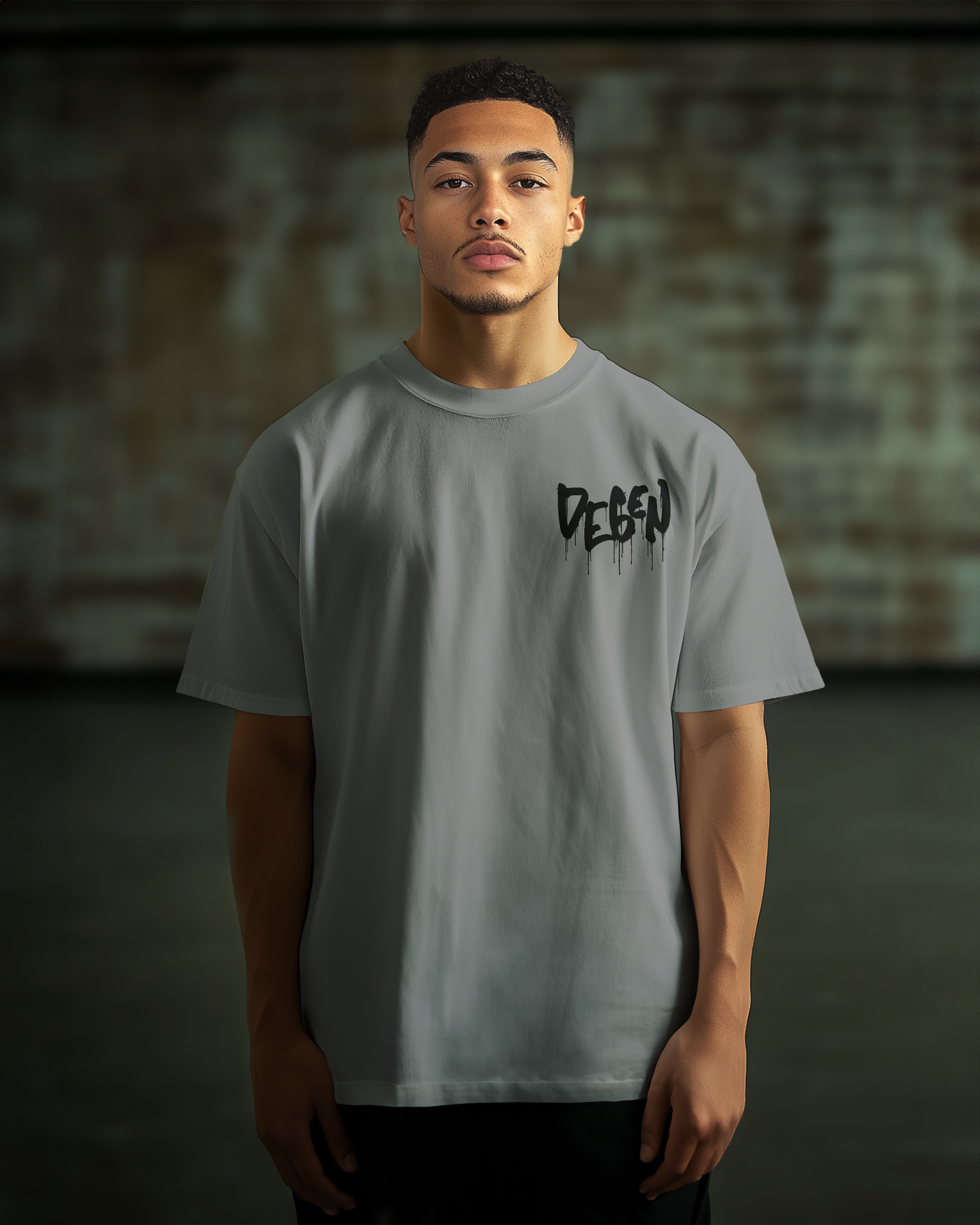 DEGEN "Core Drip" Oversized Tee